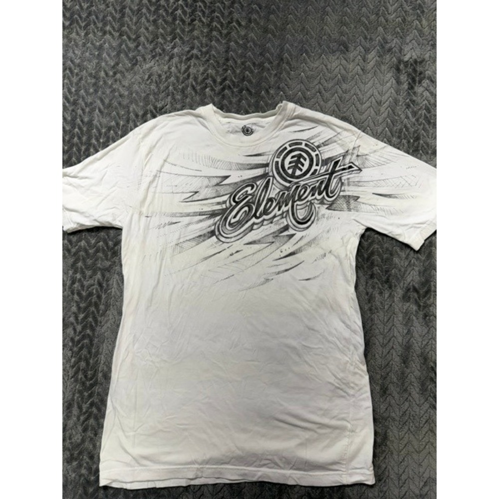 Element Skateboards Organic Cotton Graphic Tee Mens Large Short Sleeve 0619